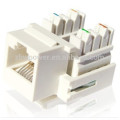 RJ 45 cat6 Keystone Jack, rj45 cat5e cat6 utp weibliche Keystone Jack, cat6 Keystone Jack 90 Grad